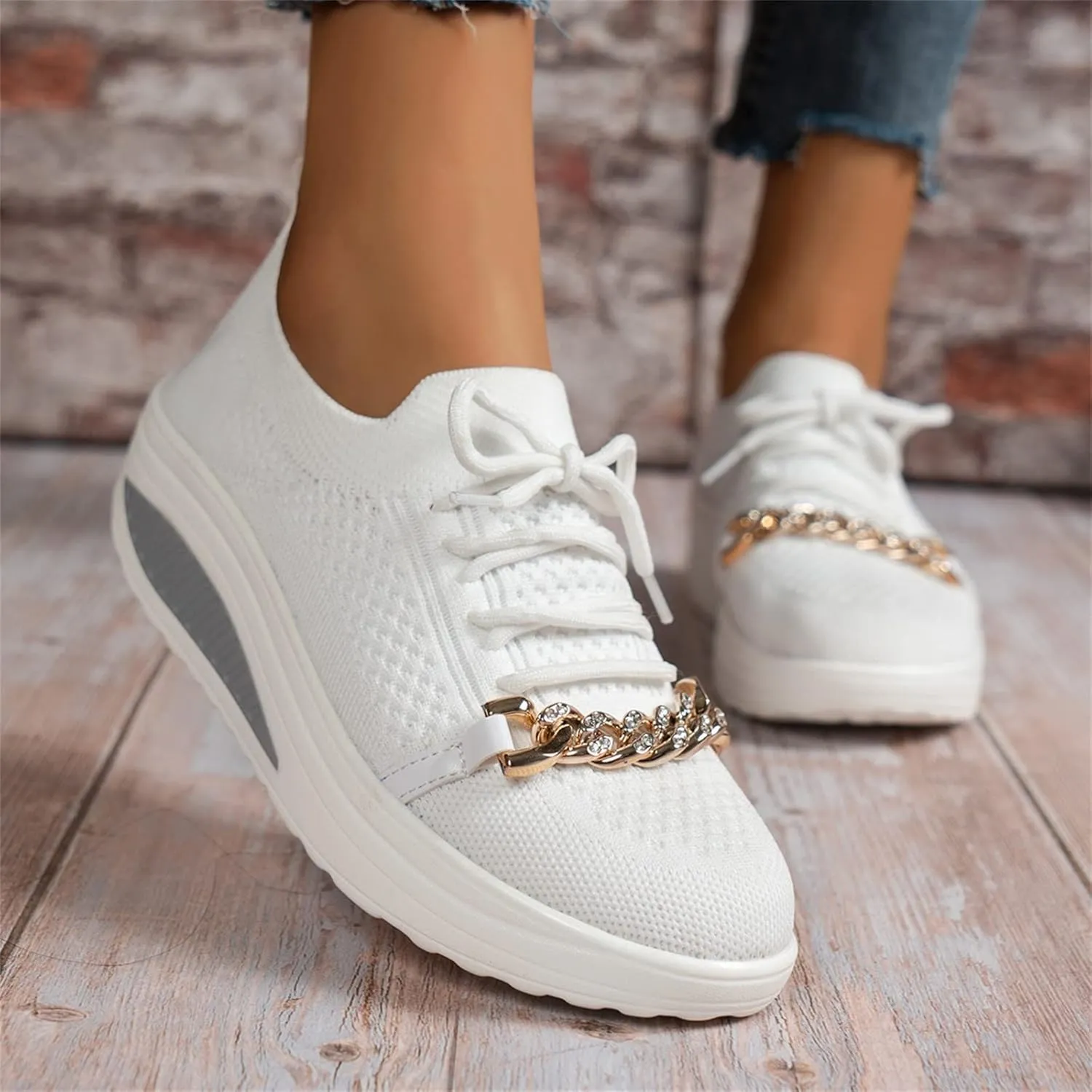 Orthopedic Casual Shoes for Plantar Fasciitis Relief Womens Slip On Walking Sneakers with Arch Support Comfortable Loafers Diabetic Feet