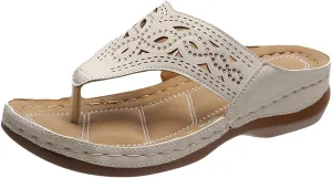 Orthopedic Sandals for Women Wide Orthopedic Womens Slides with Arch Support Sandalias De Mujer Orthopedic Leather Flip Flops Women Orthopedic Leather Sandals for Women Arch Support