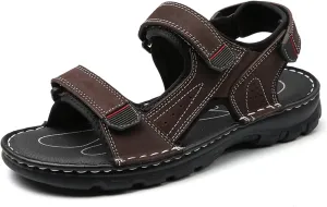 Outdoor Leather Men Sandals Summer Casual Shoes For Men Beach Sandals
