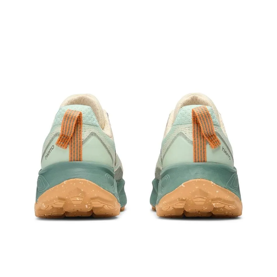 High impact Anatomical Heel Cup New Balance Women's Hierro V9 Trail Running Shoes in Calcium SS25