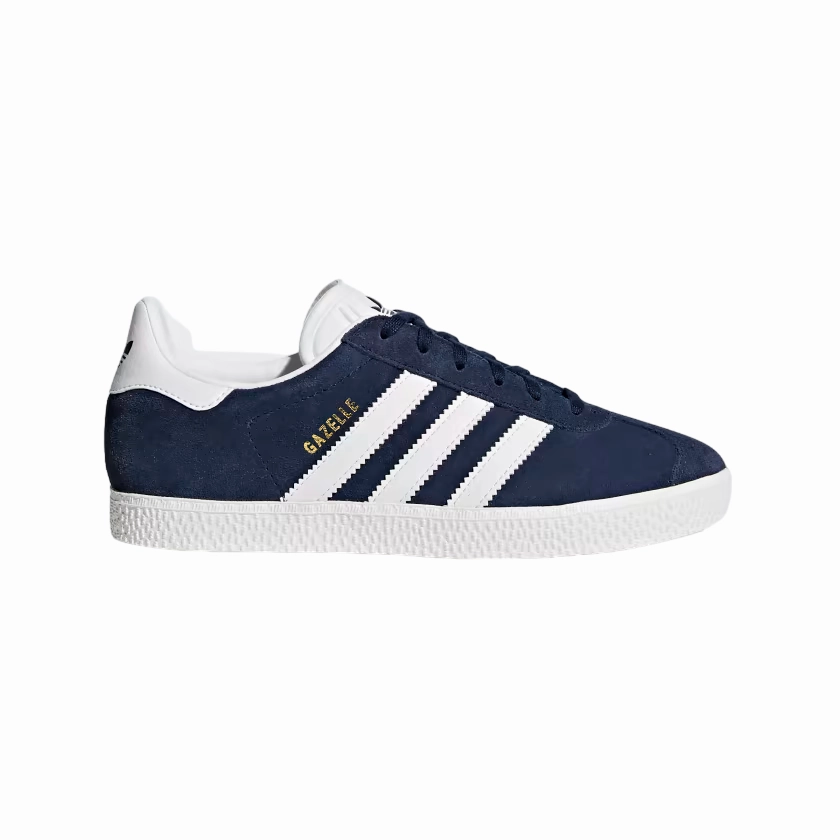 Adidas Originals scarpa sneakers da ragazzi Gazelle BY9144 blu-bianco running in obstacle races shoes foam insole shoes