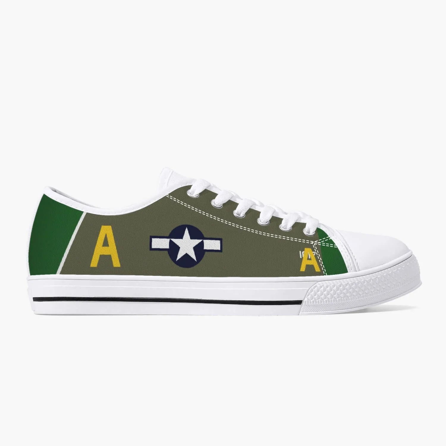 P-38 "Porky II" Low Top Canvas Shoes
