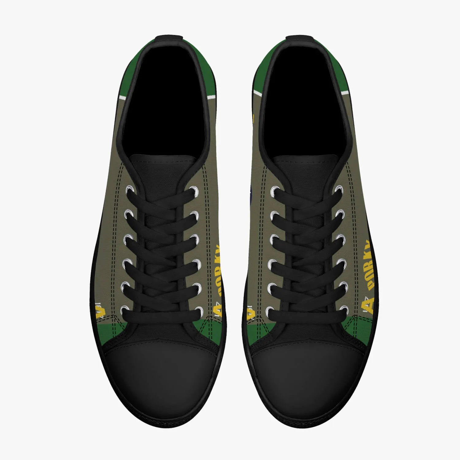 P-38 "Porky II" Low Top Canvas Shoes