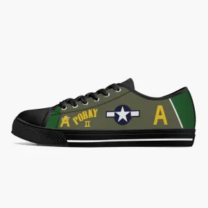 P-38 "Porky II" Low Top Canvas Shoes