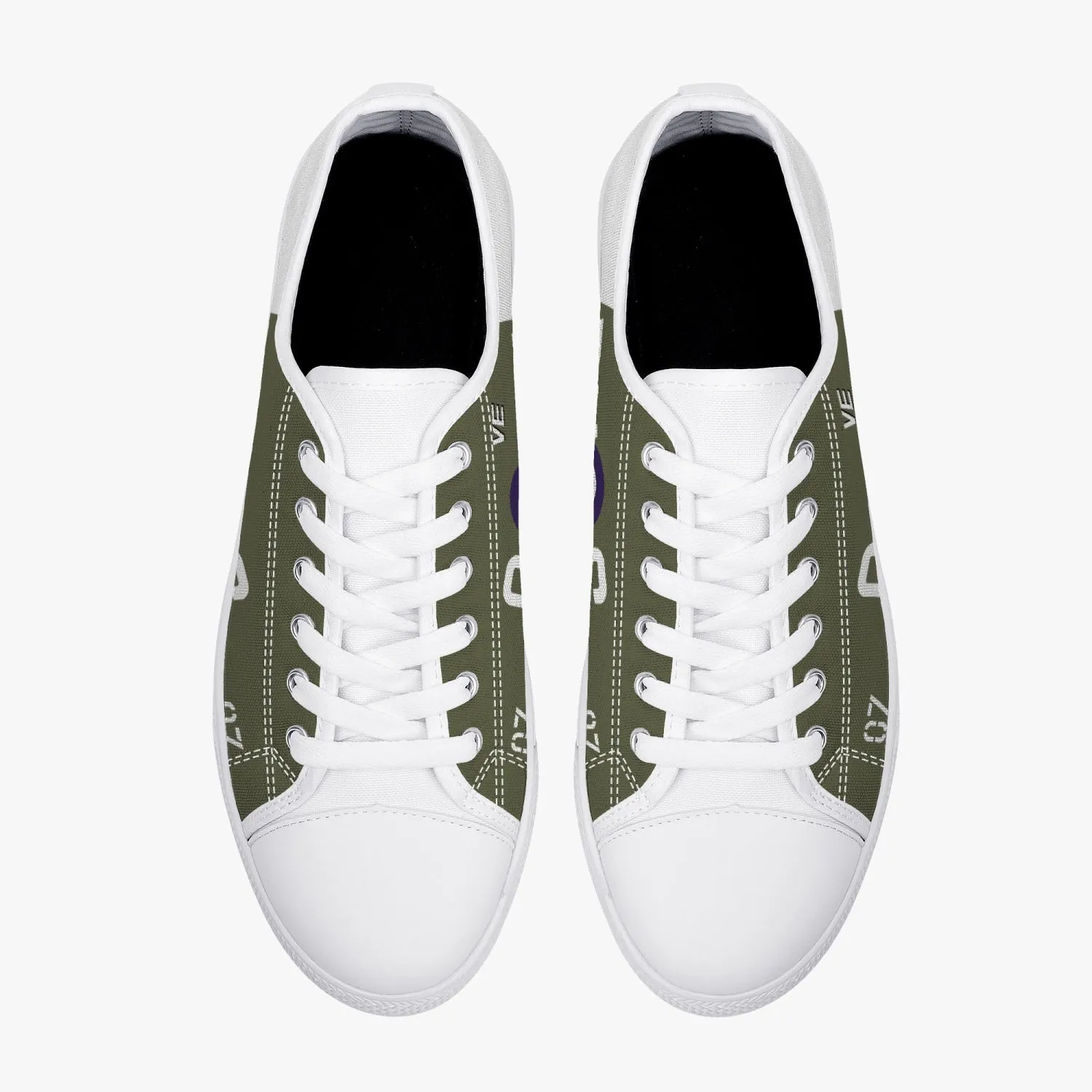 P-40 "BU-G" Low Top Canvas Shoes