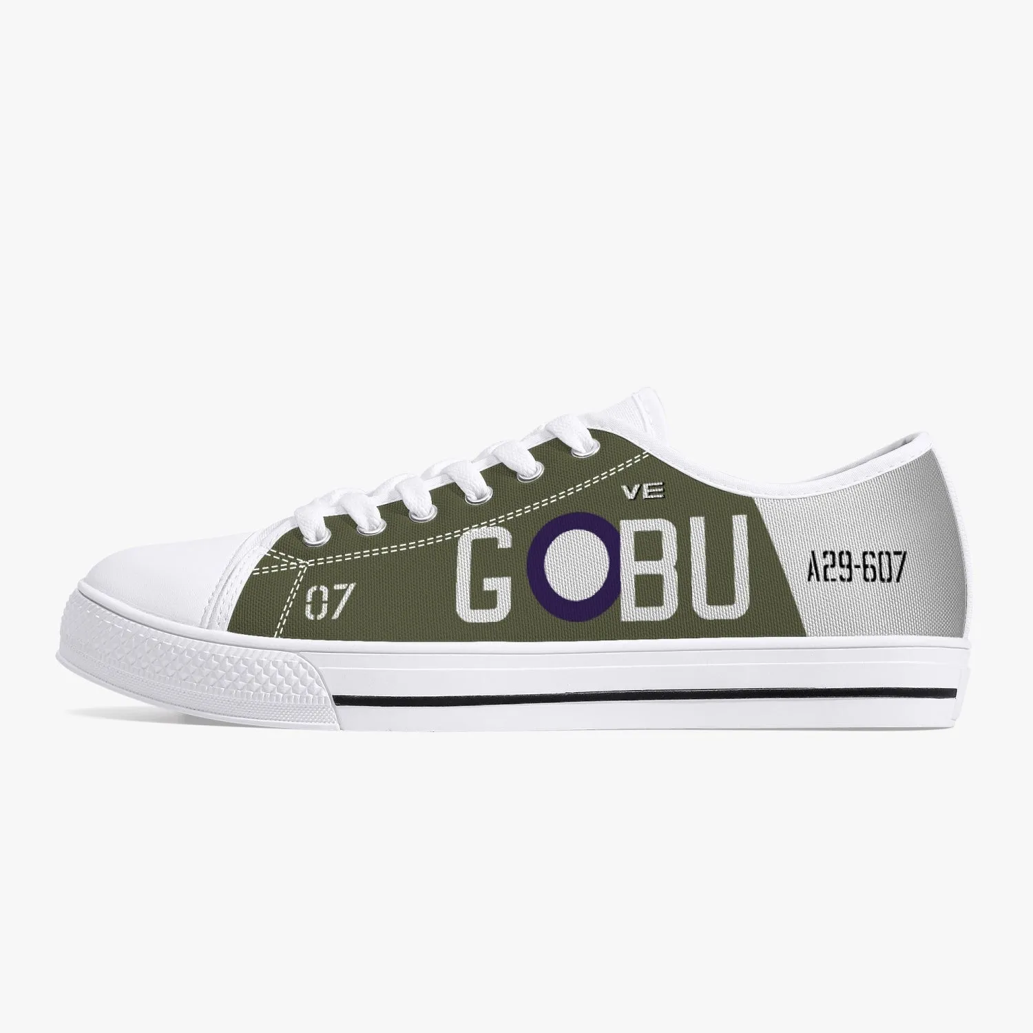 P-40 "BU-G" Low Top Canvas Shoes