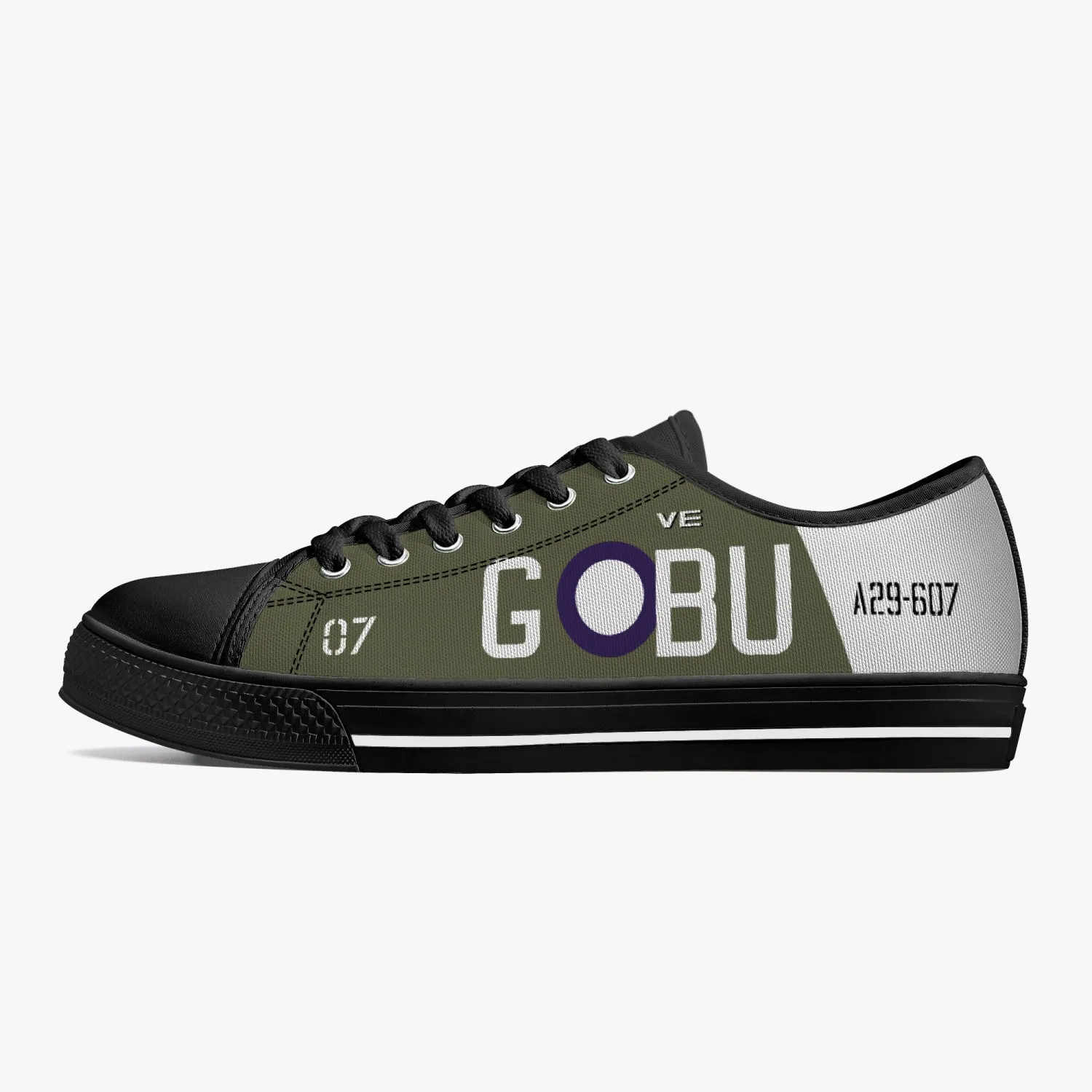 P-40 "BU-G" Low Top Canvas Shoes
