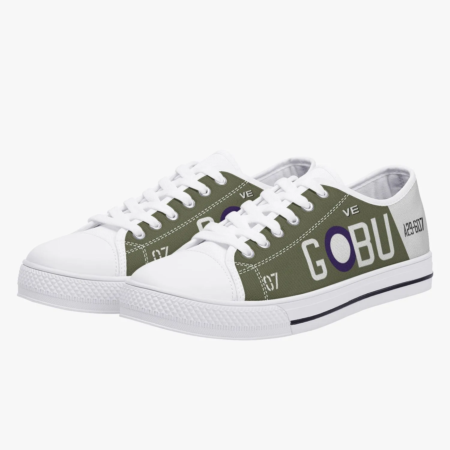 P-40 "BU-G" Low Top Canvas Shoes