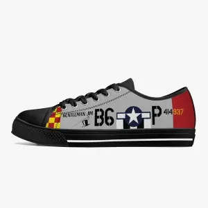 P-51 "Gentleman Jim" Low Top Canvas Shoes