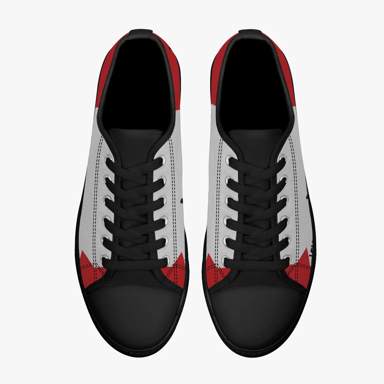 P-51 "Lollipoop II" Low Top Canvas Shoes
