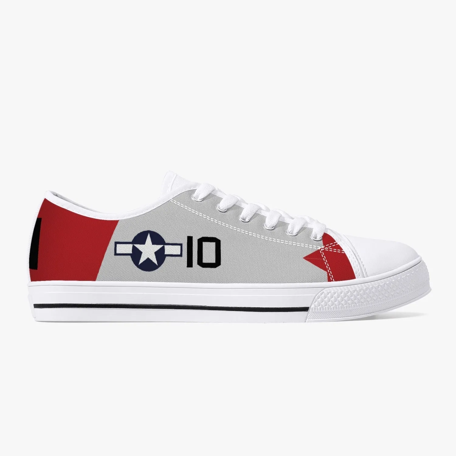 P-51 "Lollipoop II" Low Top Canvas Shoes