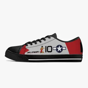 P-51 "Lollipoop II" Low Top Canvas Shoes