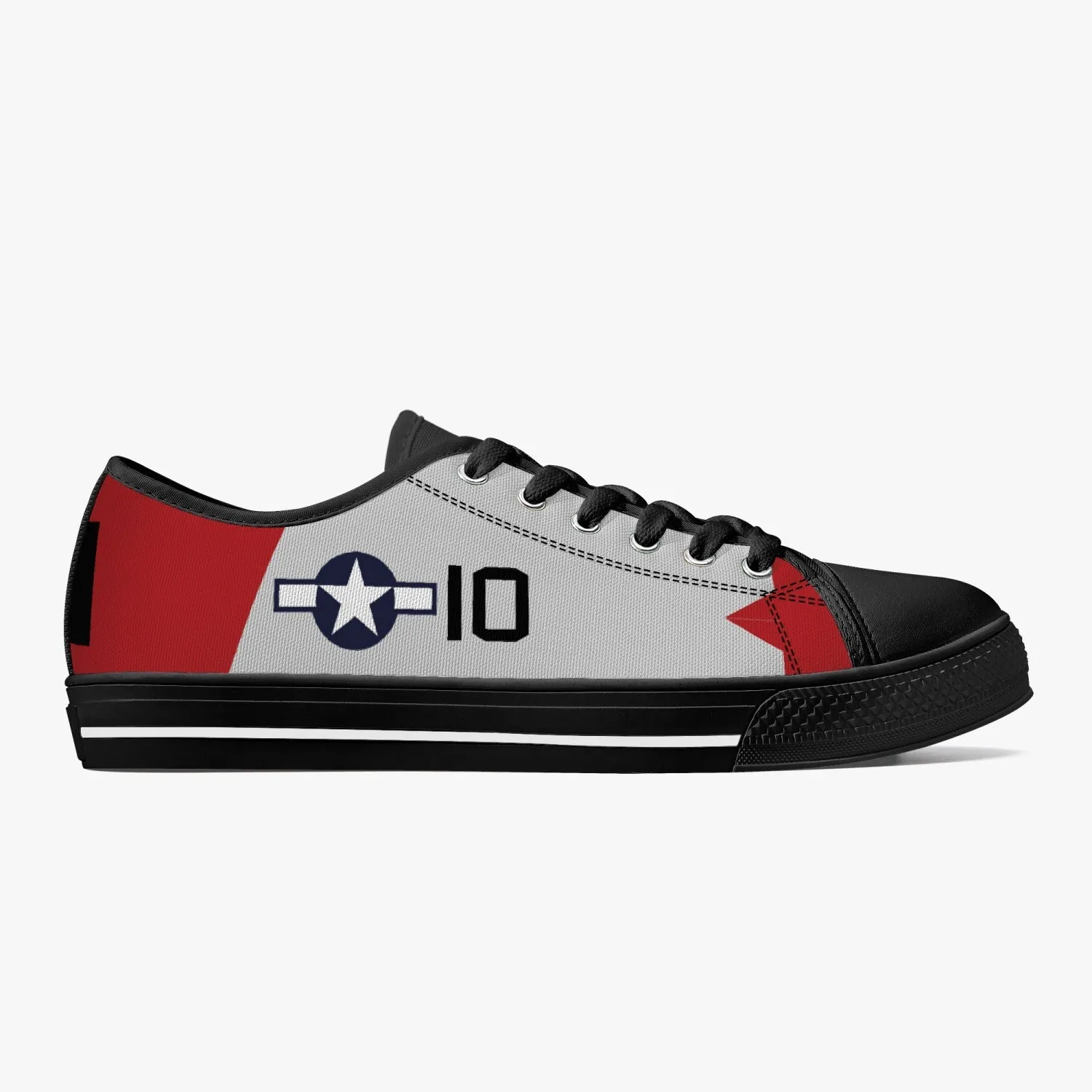 P-51 "Lollipoop II" Low Top Canvas Shoes