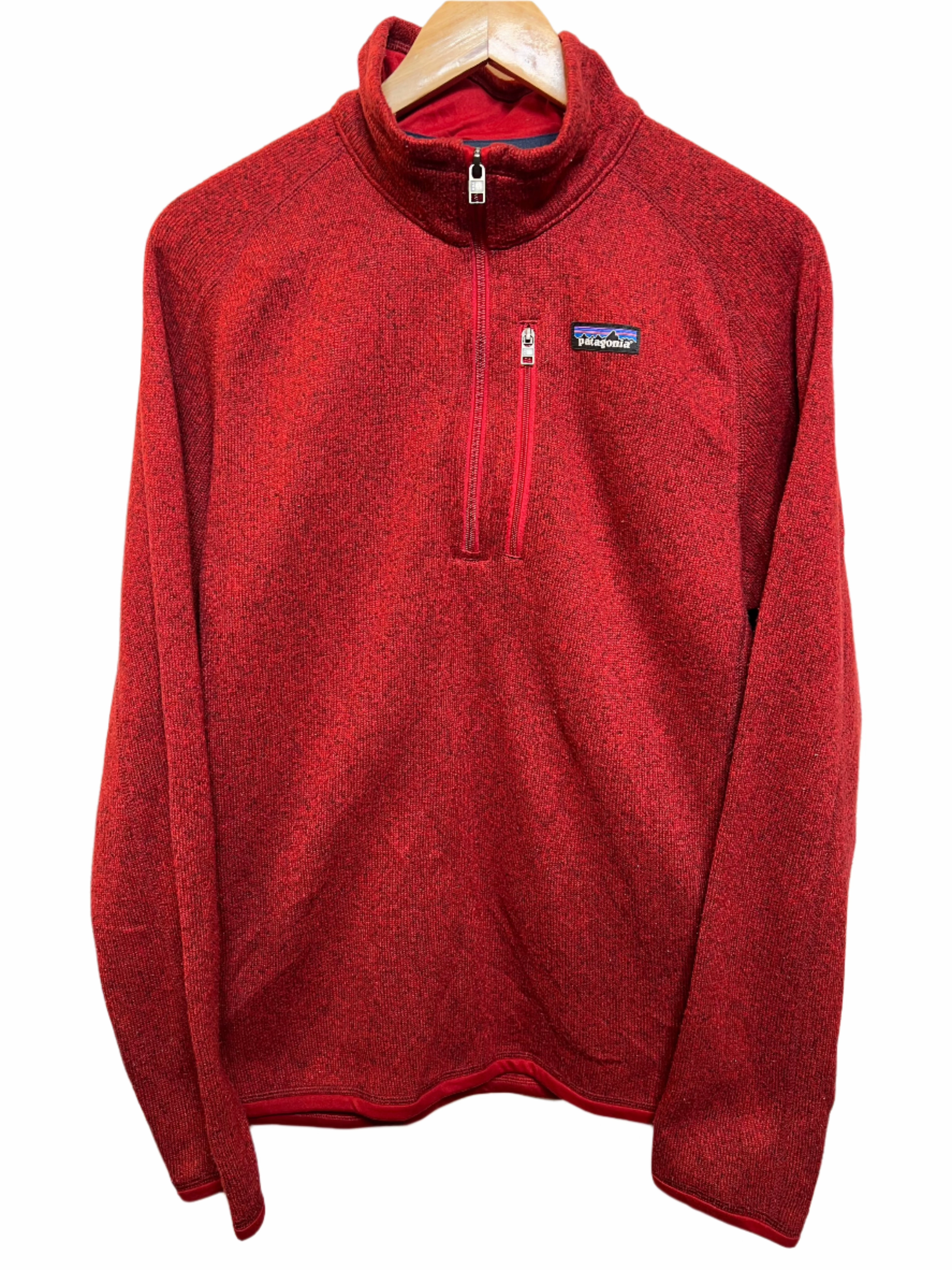 Patagonia Mens Red Fleece (Size M) Lightweight Fit Relaxed Layer
