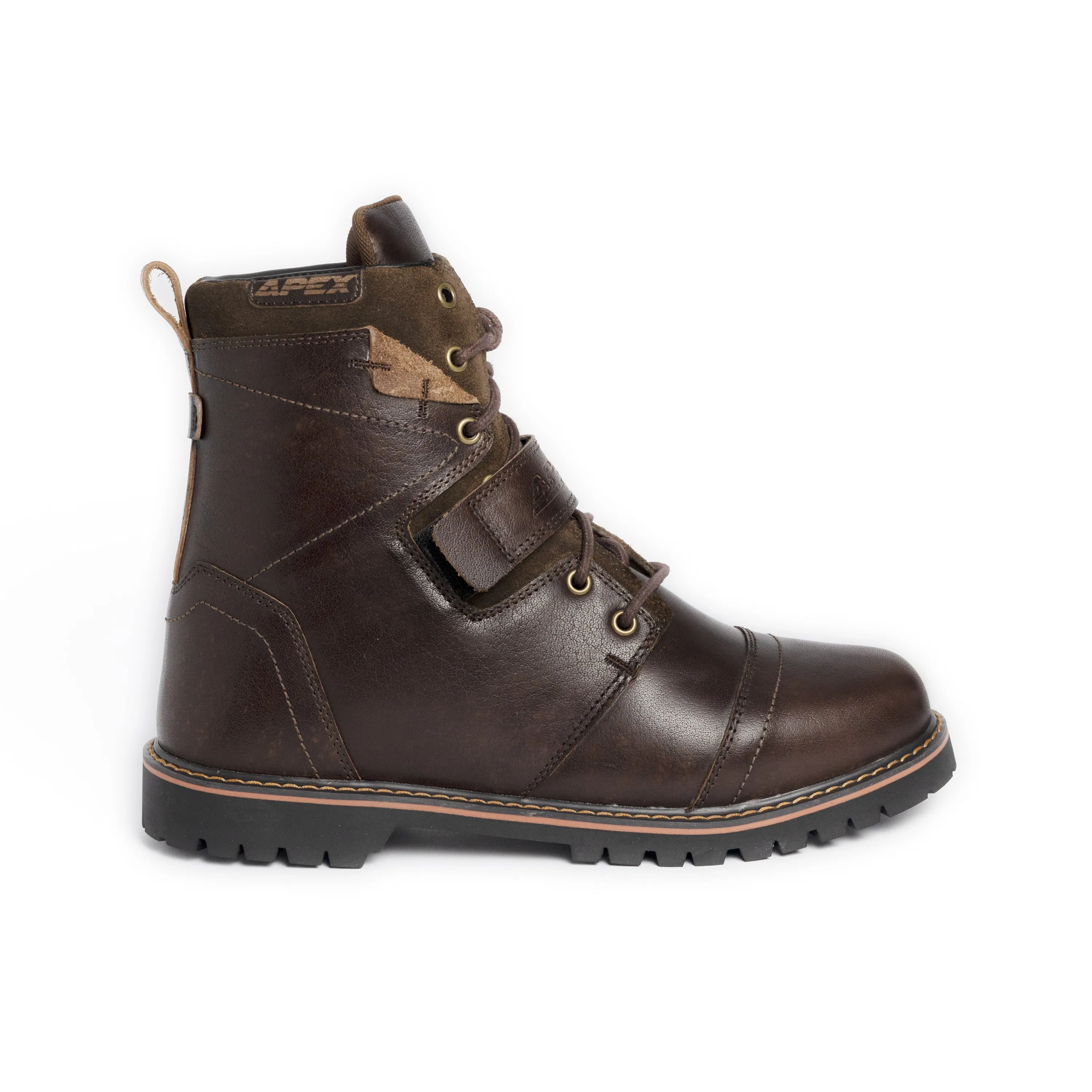 Patron Leather men’s motorcycle boot