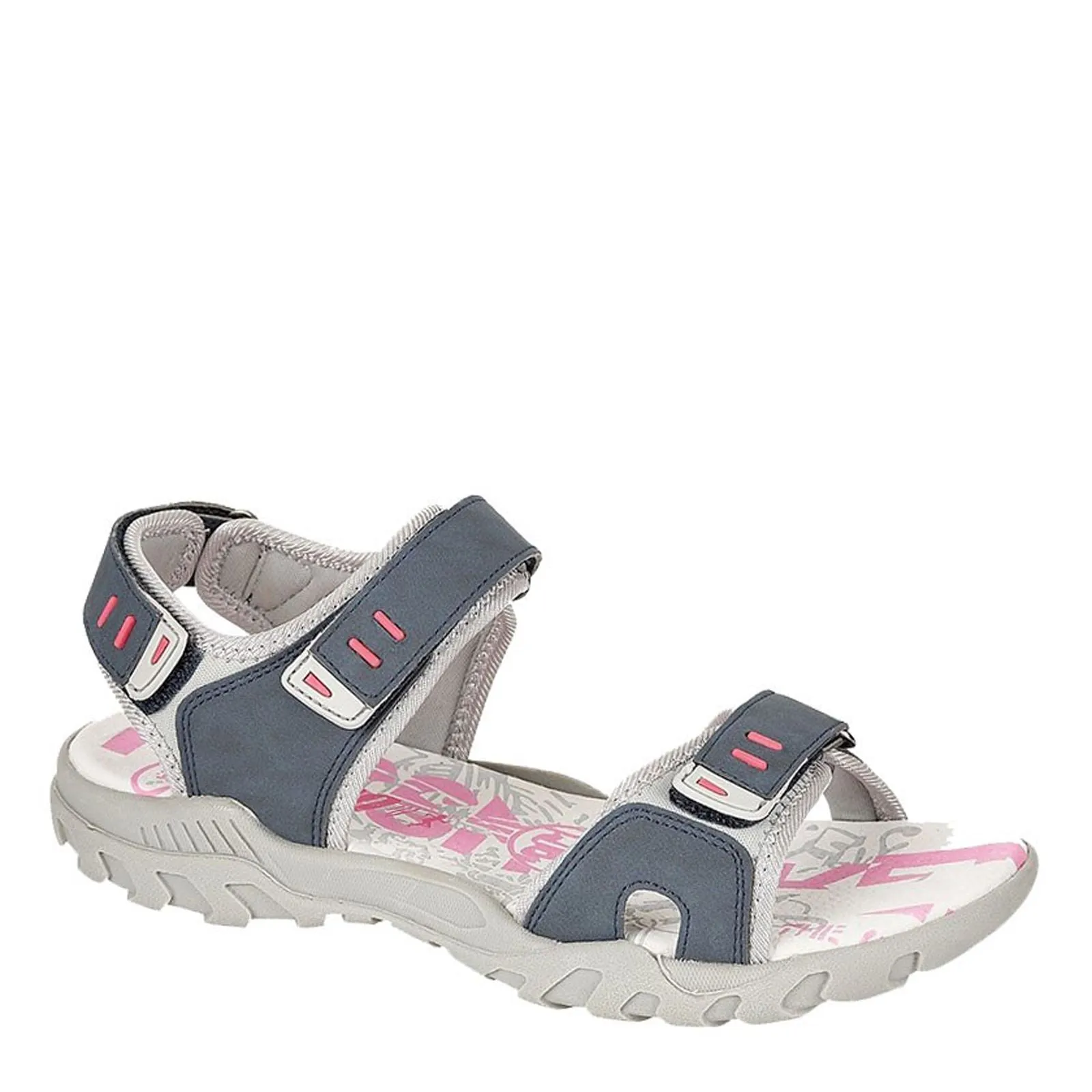 Pdq L 498 Touch Fastening Halter Back Sports Sandals