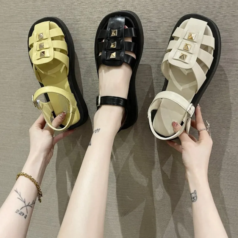 Peep Toe Sports Sandals
