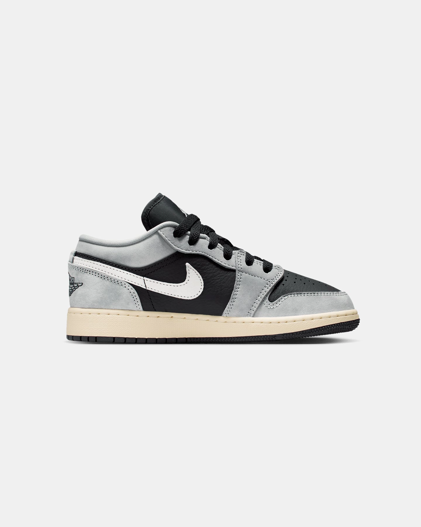Jordan Kids' Air Jordan 1 Low (GS) Smoke Grey Comfortable ankle