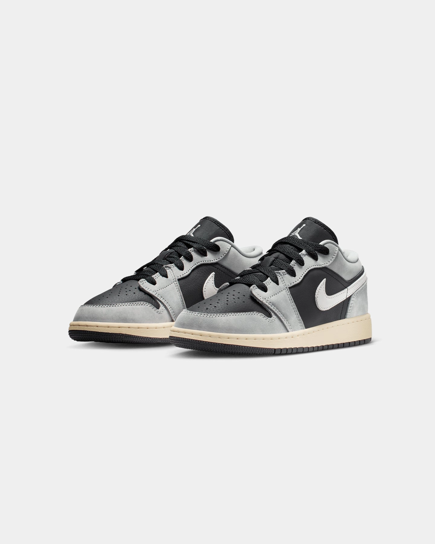 Movement Ready Everyday Function Jordan Kids' Air Jordan 1 Low (GS) Smoke Grey