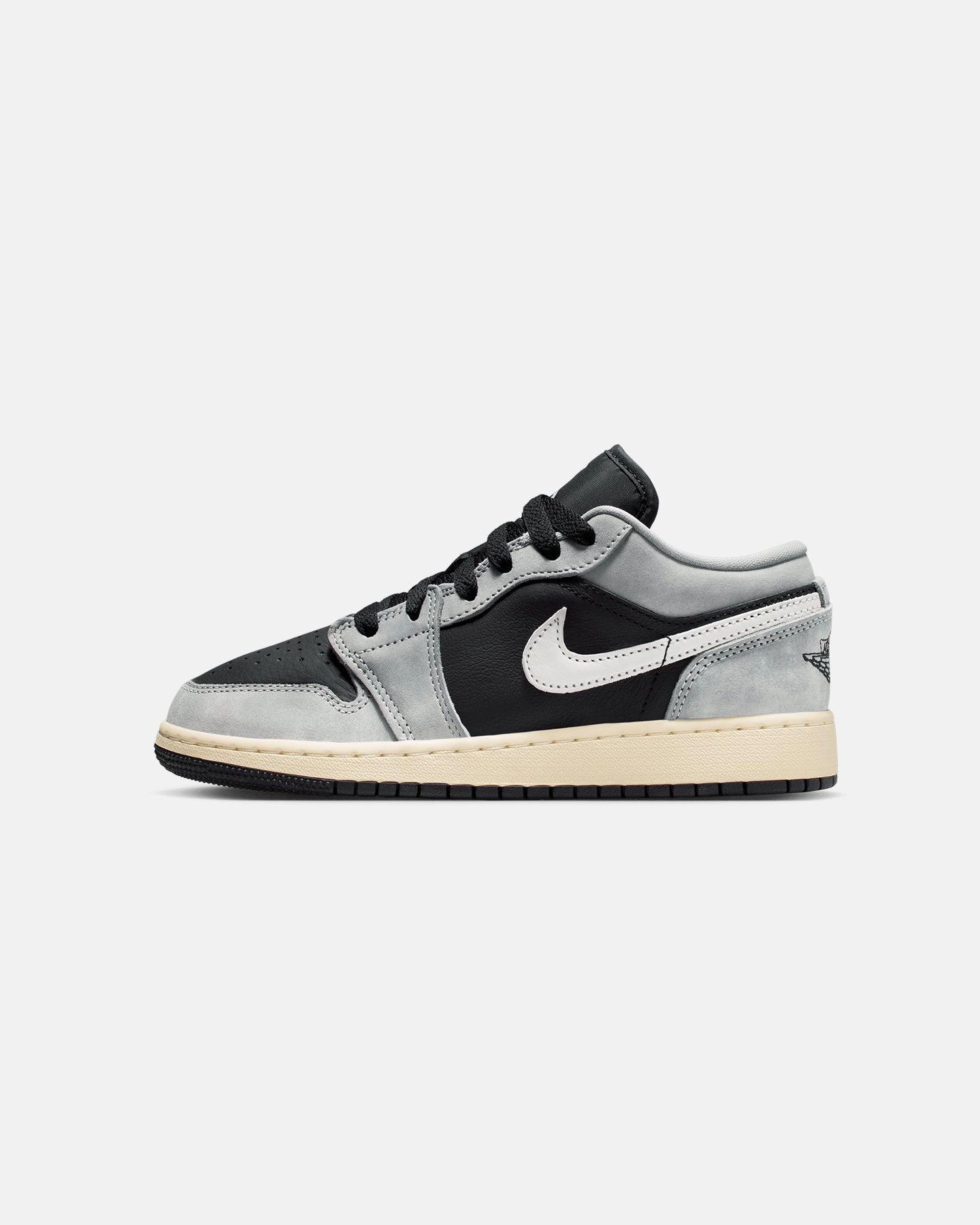 Soft Grip Jordan Kids' Air Jordan 1 Low (GS) Smoke Grey