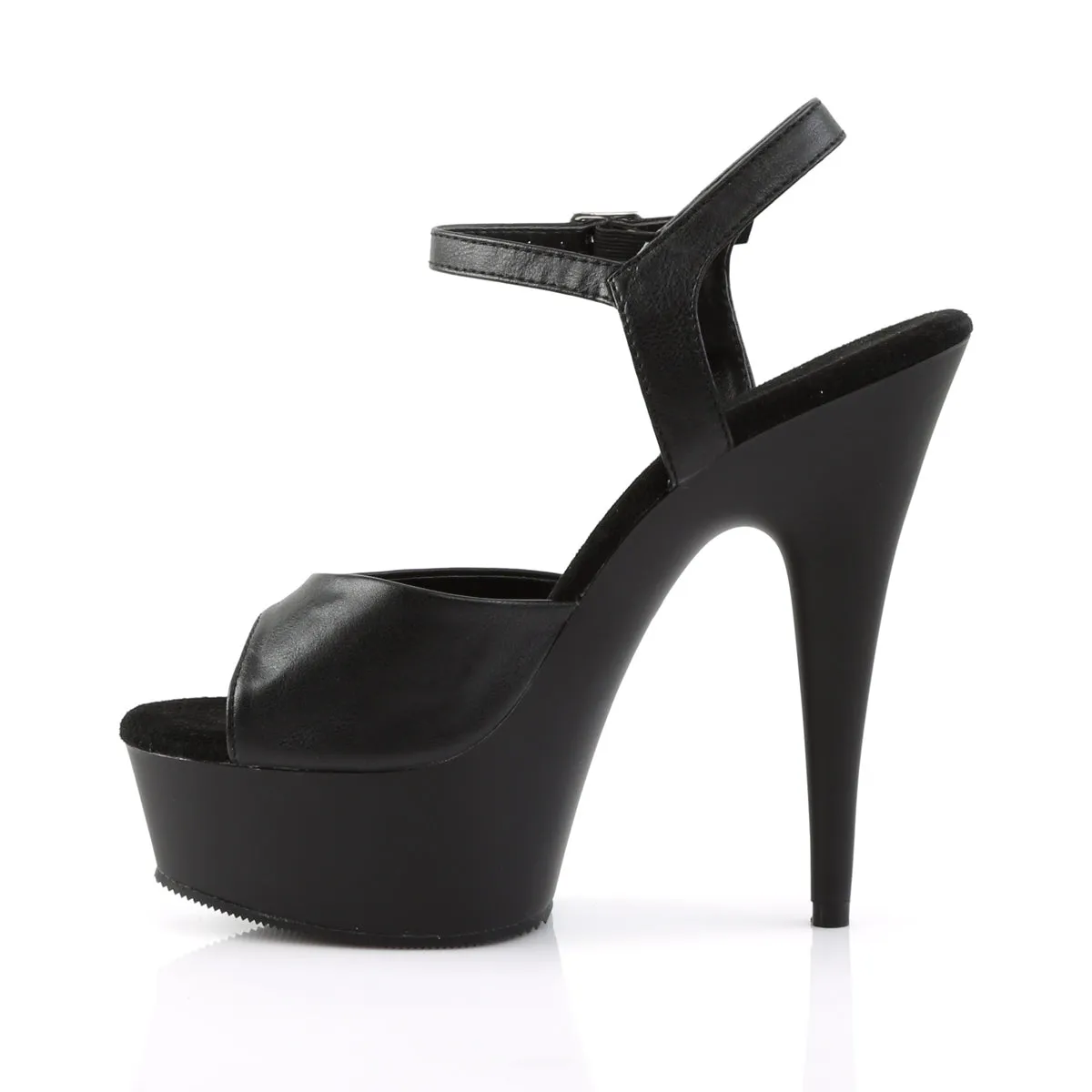 Platform Ankle Strap Sandal 6-Inch Heel 7-colors DELIGHT-609
