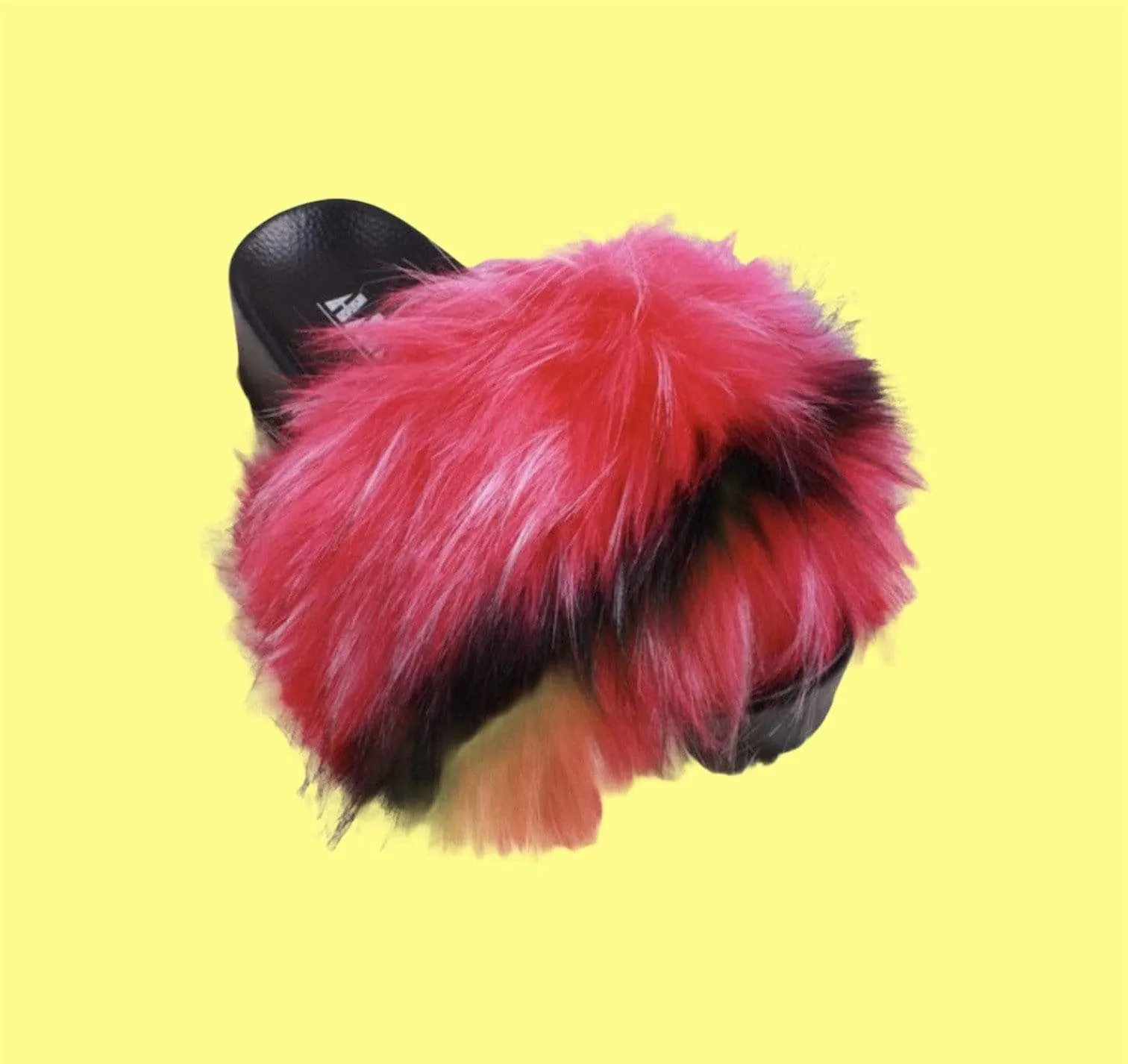 Platform Fur Sandals