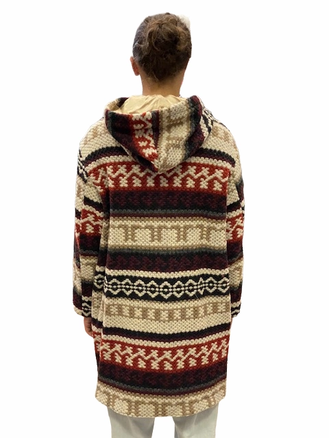 Fall Weather Please Kids cappotto da ragazza a fantasia JB29124G44 1998 multicolor