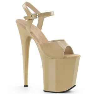 Pleaser Exotic Stripper Shoes Flamingo-809 Platform Ankle Strap Sandal