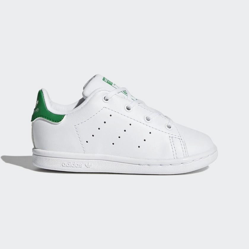 indoor - court running shoes Adidas Originals scarpa sneakers da bambini Stan Smith BB2998 bianco-verde