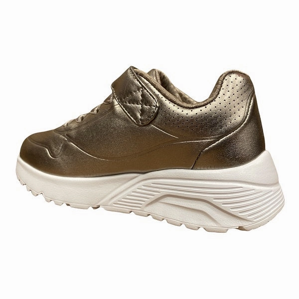race accessory Skechers Sneakers da ragazza Uno Lite Chrome Steps 310453L/PEW grigio peltro