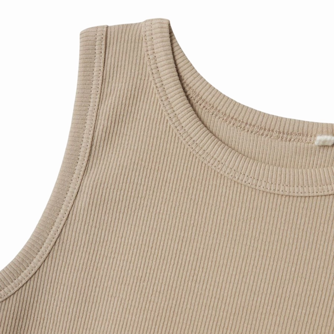 Next - generation Resilient Name it canotta corta a costine da ragazza Nakal 13236672 beige