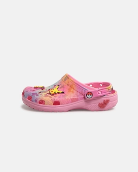 Agile Support TPE Injection Midsole Crocs Kids' Pok??mon Pikachu Classic Clog (GS) Multi