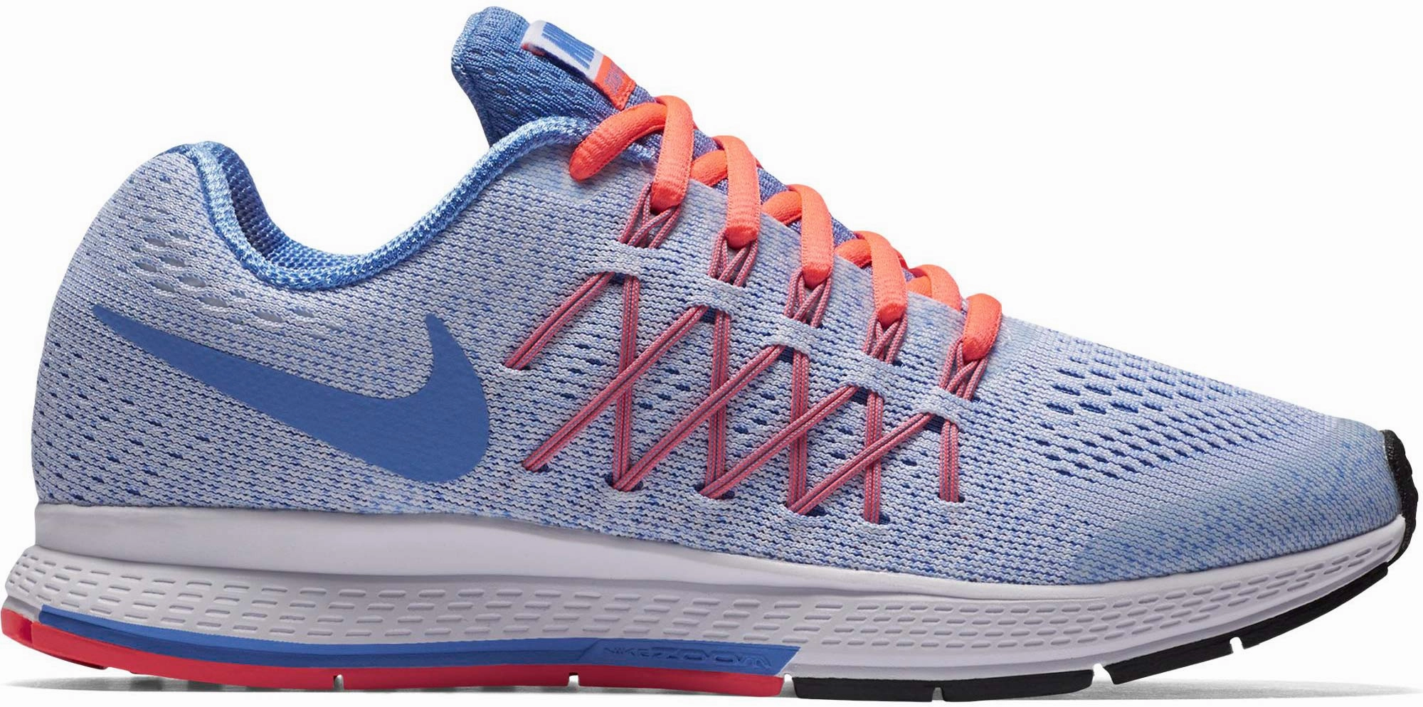 running on track shoes Nike scarpa da corsa da ragazza Zoom Pegasus 32 759972 101 bianco blu