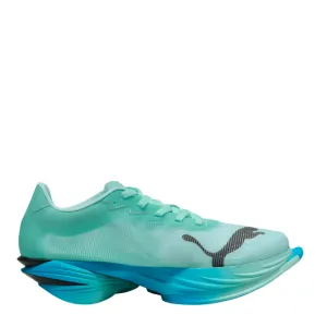 PUMA Women's Fast-R NITRO Elite 3 Running Shoes in Mint Melt/Speed Blue AW25 Recycled Padding
