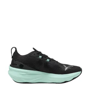 PUMA Women's Foreverun NITRO 2 Running Shoes in PUMA Black/Mint Melt AW25 Comfort Cushion Technology