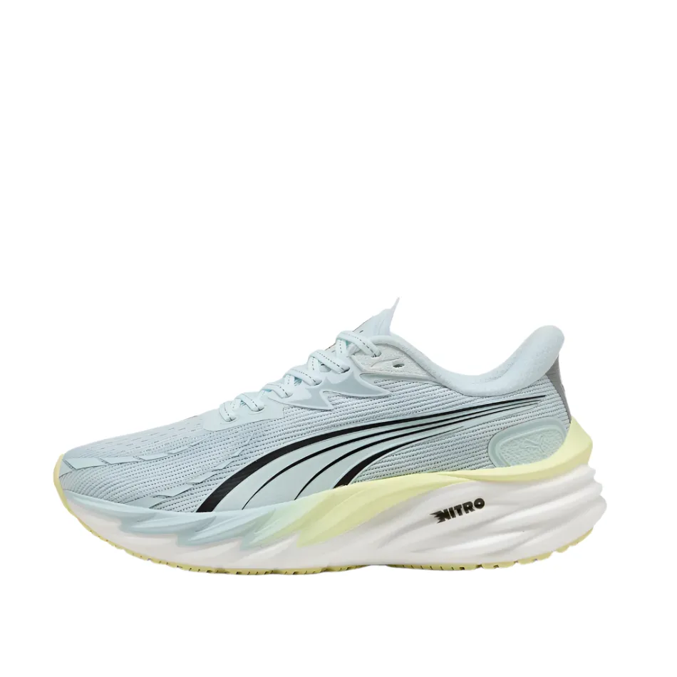 PUMA Women's Velocity NITRO 4 Running Shoes in Sea Glass/Gold Moon AW25 High-performance piece