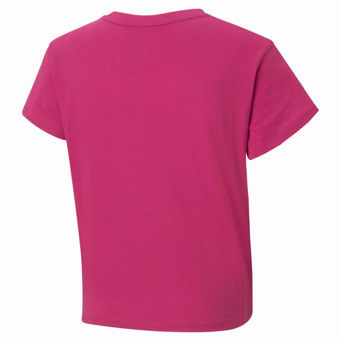 Puma ESS+ Logo Knotted Tee G 846956-14 festival fuchsia Short Sleeve City Smart