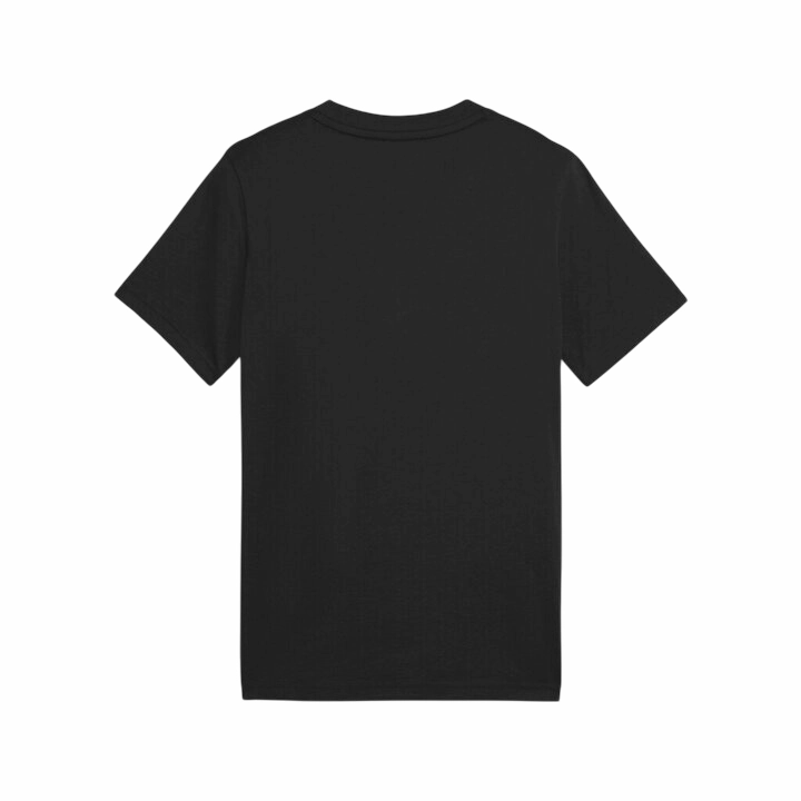 Puma Maglietta Junior 684907-16 Nero Logo Grande Essential Low Impact Manufacturing Elderly Comfort