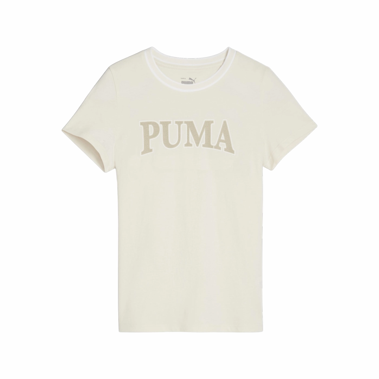 Puma maglietta manica corta da ragazza Squad 679387-87 neve alpina Smooth Look Garment Dyed Finish