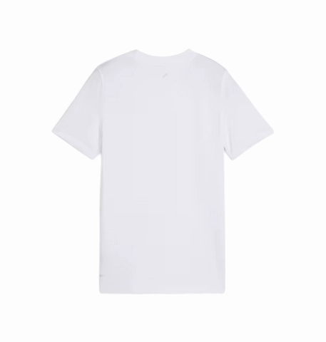 Puma maglietta manica corta junior Essential 526533-02 bianco Flexible Weave