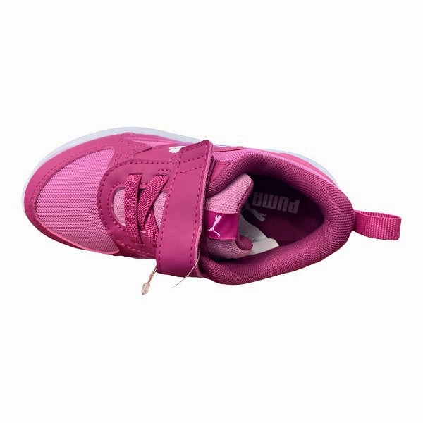 Puma scarpa da ginnastica da bambina Fun Racer 192971 12 fucsia bianco Asymmetric Lacing Configuration
