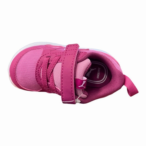 red shoes Puma scarpa da ginnastica da bambina Fun Racer AC Inf 192972 12 fucsia-bianco