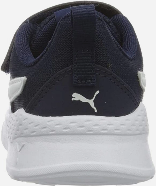 slip-resistant reinforced - heel running wear Puma scarpa da ginnastica da bambino Anzarun Lite AC Inf 372010 04 Peacoat-Puma White