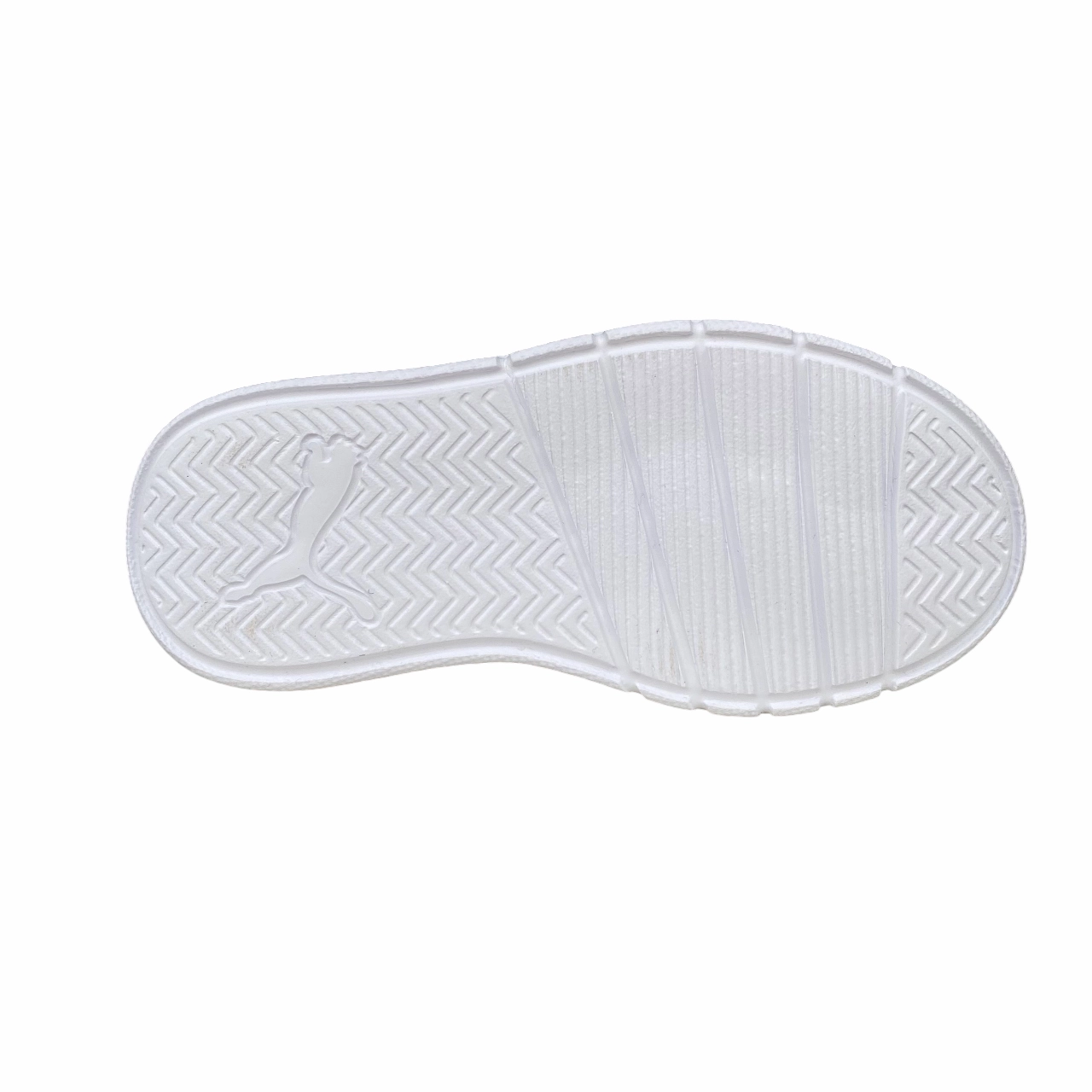 Puma scarpa da ginnastica da bambino Courtflex V3 Mesh PS 398085-05 blu Durable Outsole Technology