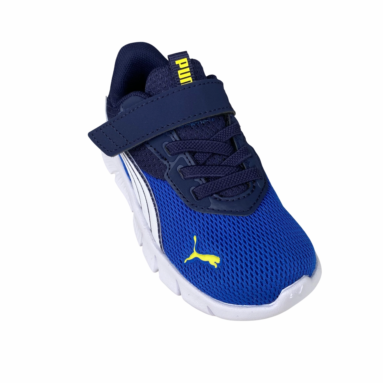 Puma scarpa da ginnastica da bambino FlexFocus Modern AC+ Inf 311523-02 blu Hyperburst Foam Energy Rod System