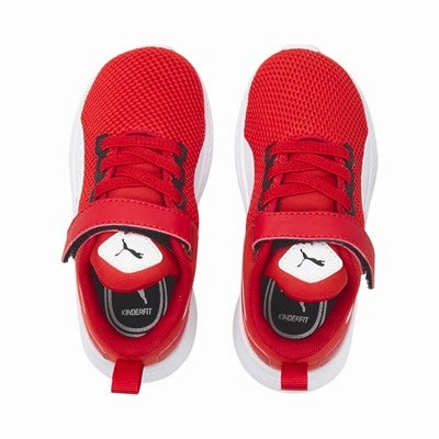 Puma scarpa da ginnastica da bambino Flyer Runner V Infant 192930 32 high risk red-white Molded Orthotic Support running in windy weather shoes