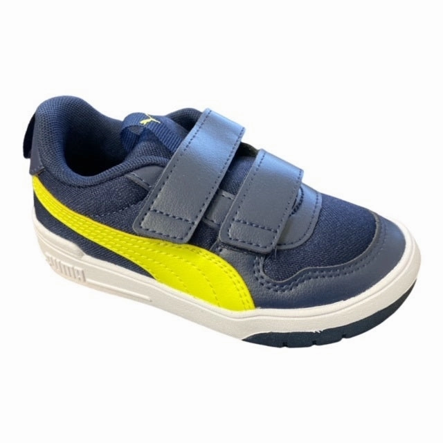 Sprinting Shoes Puma scarpa da ginnastica da bambino Multiflex Mesh V Ps 380845 05 blu-limone