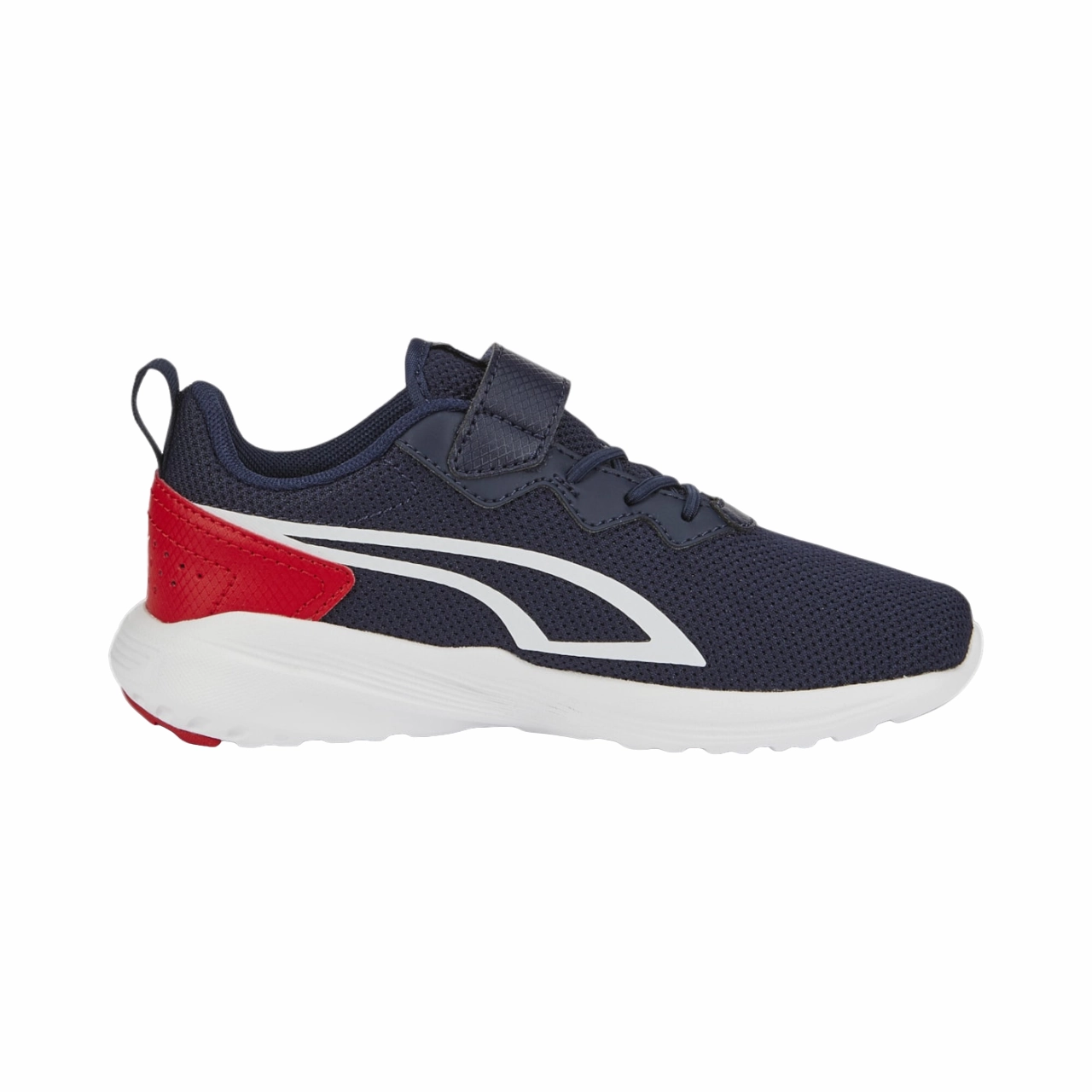 Puma scarpa da ginnastica da ragazzo All-Day Active 387387-07 blu-bianco-rosso fitness equipment