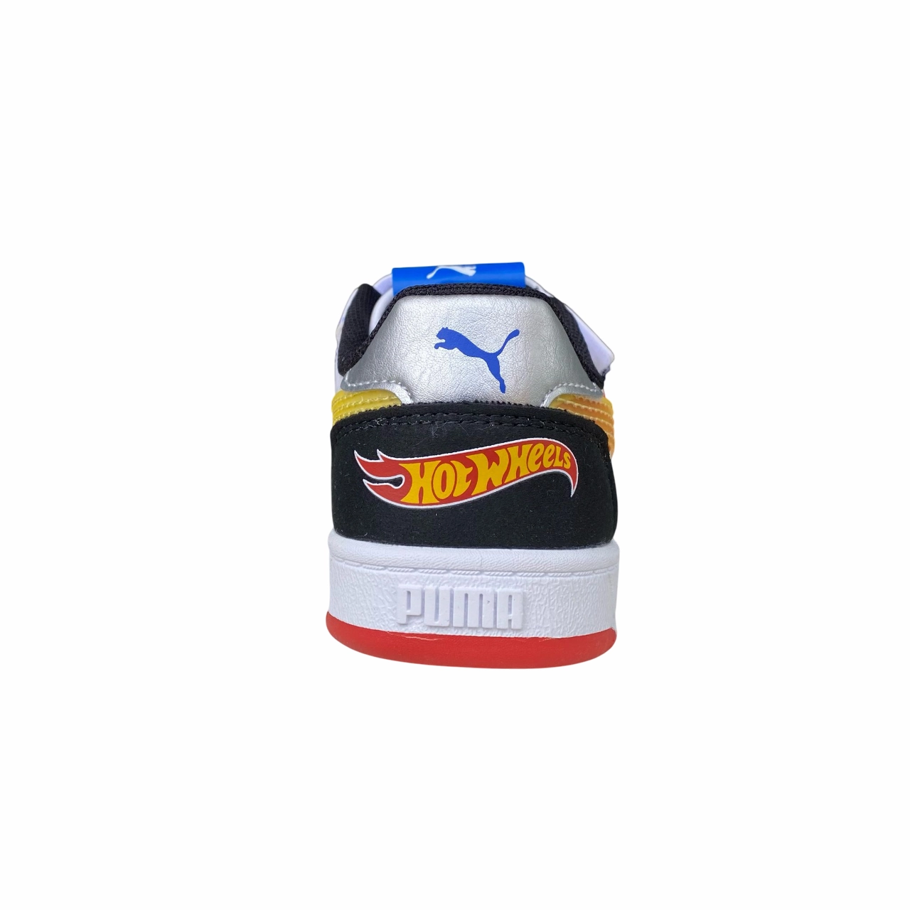 Puma scarpa da ginnastica junior Caven 2.0 Hot Wheels 401404-01 nero-fuoco-bianco Durable outsole traction running in a modern bridge area shoes