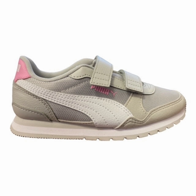Puma scarpa sneakers da bambina con strappo SR Runner Mesh 385511 03 violetto bianco rosa sweat - management shoes functional - design